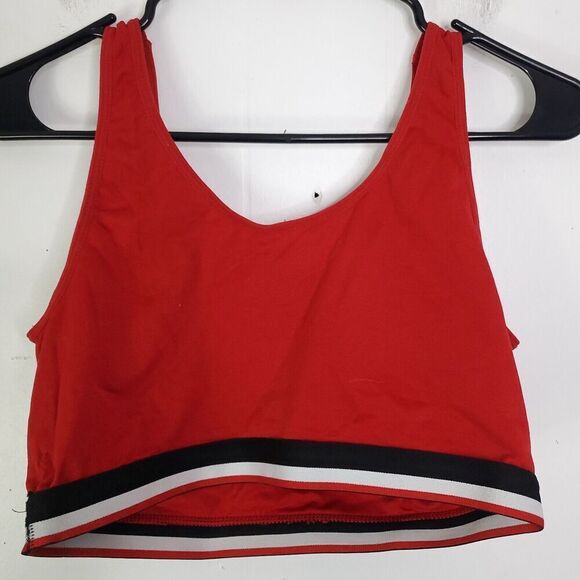Us Polo Assn Bra Womens XXL Preppy Country Sports Red Workout Normie Casual - Picture 5 of 5